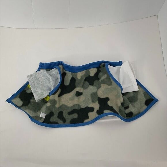 Build A Bear Vest Top Pawsome T Shirt Camoflauge Fleece Trim Purple Reflective - Picture 3 of 9